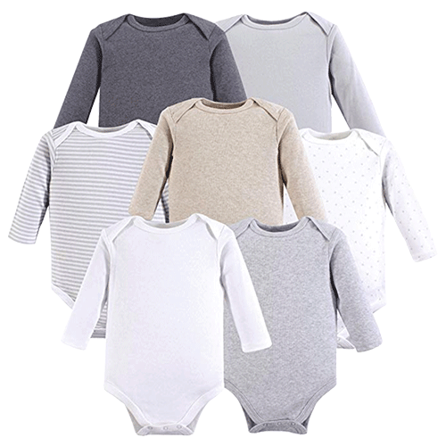 Hudson Baby Unisex Cotton Bodysuits