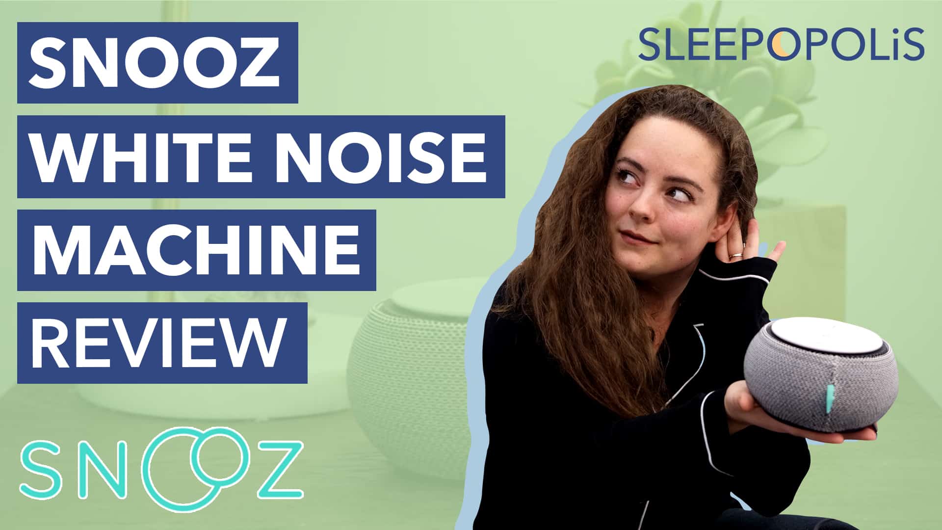 Snooz SNOOZ White Noise Sound Machine Review 