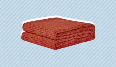 PHF Cotton Waffle Weave Bed Blanket