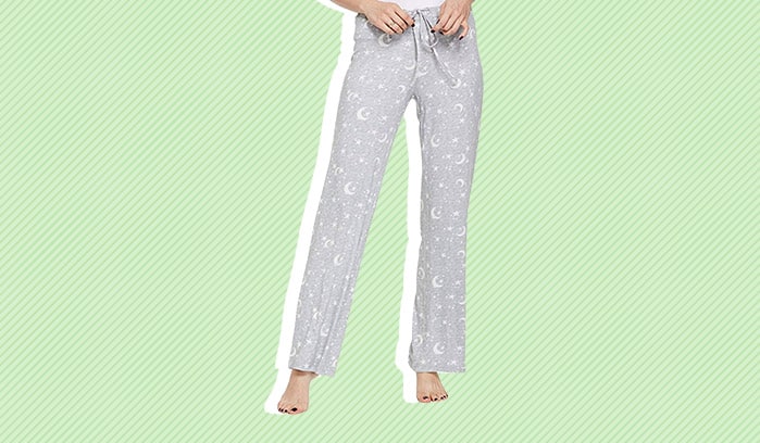 WEWINK PLUS Pajama Pants for Women Cotton Lounge Bottoms Soft Casual Sleep PJ 