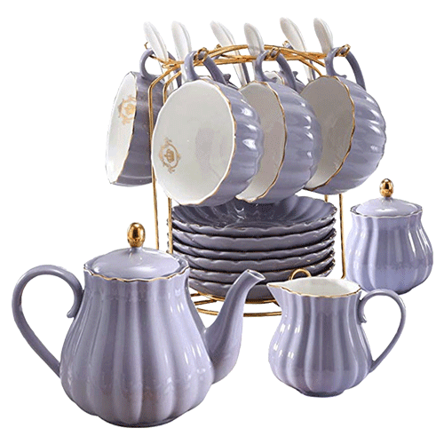 Young QI Porcelain Tea Set