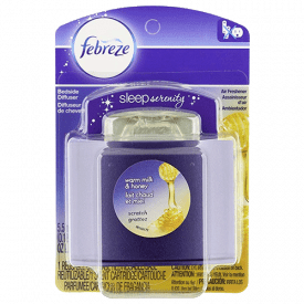 Febreze Sleep Serenity Warm Milk & Honey Bedside Diffuser Air Freshener