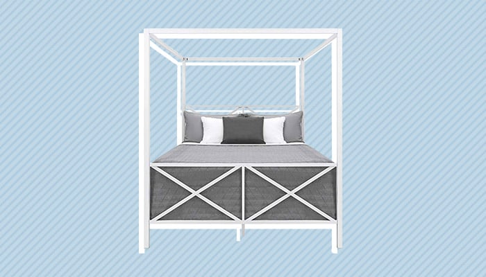 Best Choice Products Modern 4 Post Canopy Bed