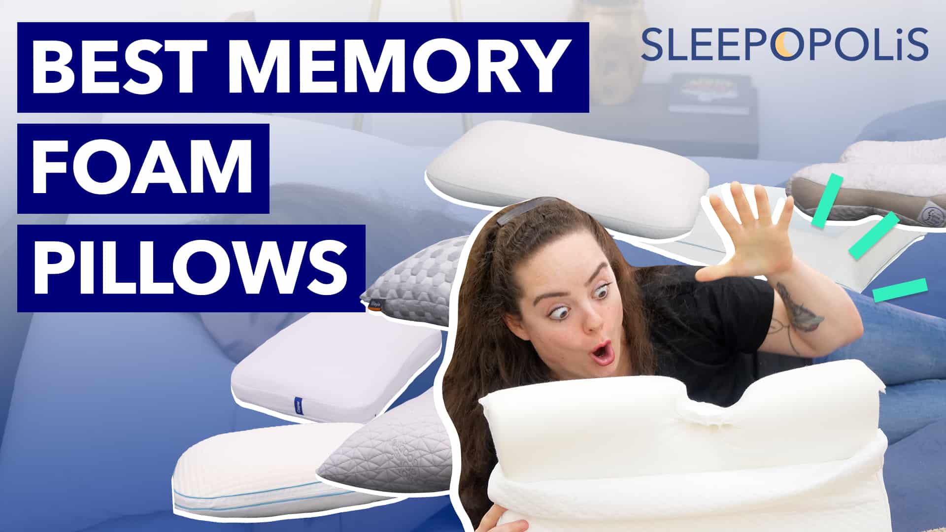 heavy memory foam pillow