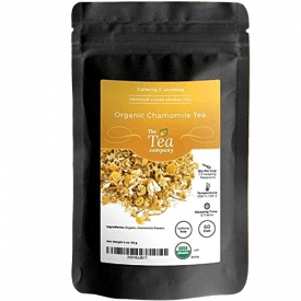 The Tea Company Organic Chamomile Tea with Whole Dried Flowers