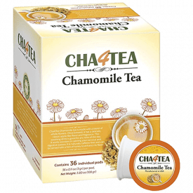 Cha4Tea Pure Camomile Herbal Tea Pods