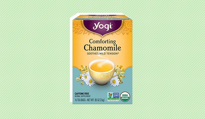 chamomile tea yogi