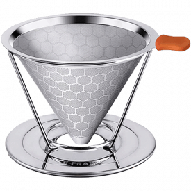 E-PRANCE Honeycombed Stainless Steel Coffee Filter