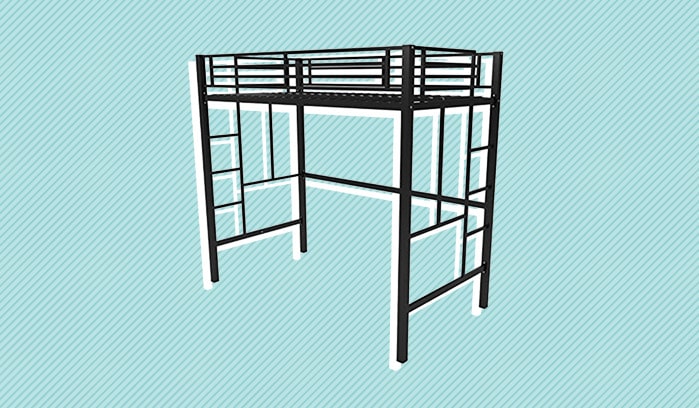 Best Loft Bed Sleepopolis, Your Zone Metal Loft Twin Bed By Superindoor Instructions