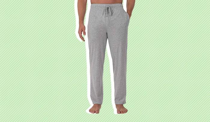 NWT HARBOR BAY Sleep/Lounge Pants BIG 6XL Green/White 100% COTTON LIGHT WEIGHT 