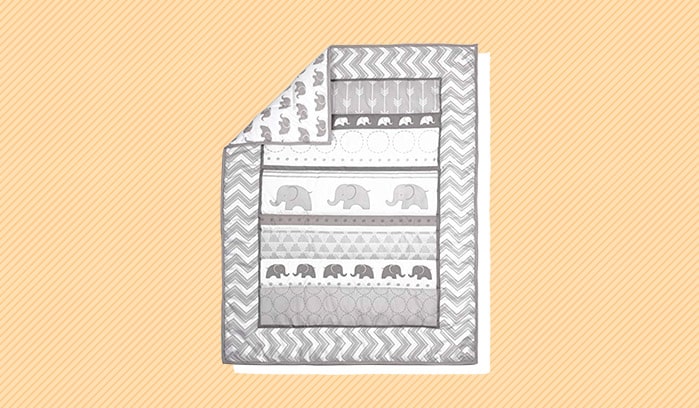 nursery bedding elephant