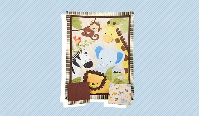 Bedtime originals shop jungle buddies bumper