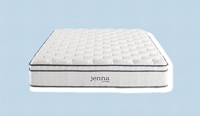amazon innerspring modway jenna quilted pillow top 1