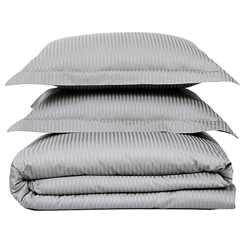 Feather & Stitch New York Cotton Stripe Bed Sheet Set