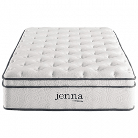 Modway Jenna 10” Quilted Pillow Top Mattress