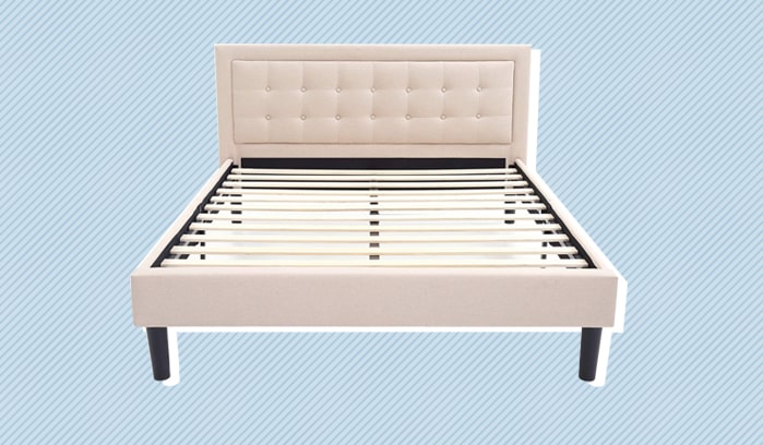 amazon classic brands mornington upholstered platform bed frame