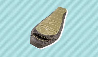 amazon coleman 0F mummy sleeping bag