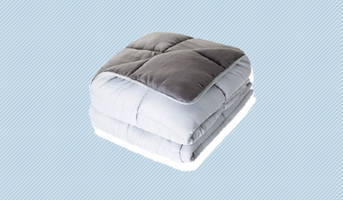 amazon linenspa all season reversible down alternative quilted comforter