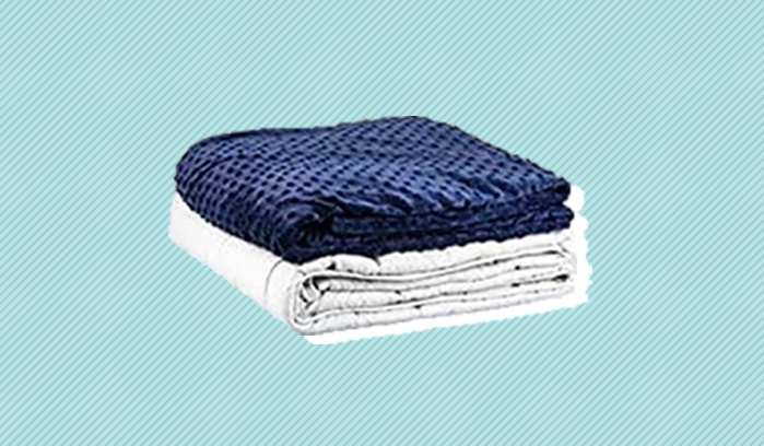 amazon roore plush minky weighted blanket