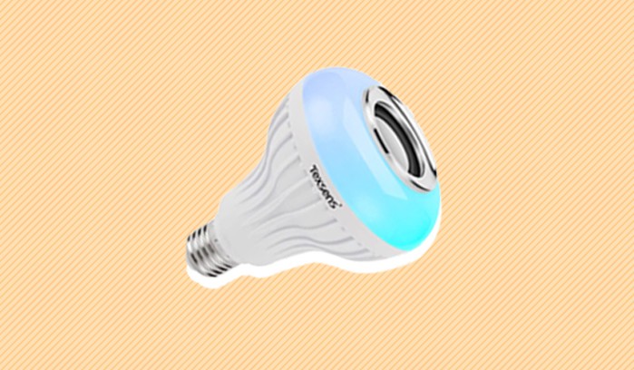 amazon texsens led light bulb bluetooth speaker