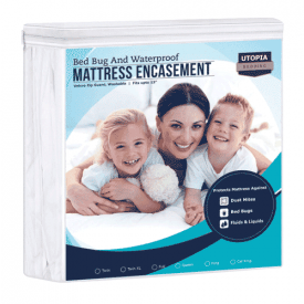 Utopia Bedding Zippered Mattress Encasement