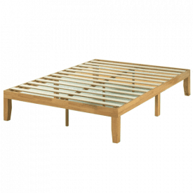Best Wooden Bed Frame Sleepopolis, Zinus Moiz Deluxe Wood Platform Bed Frame