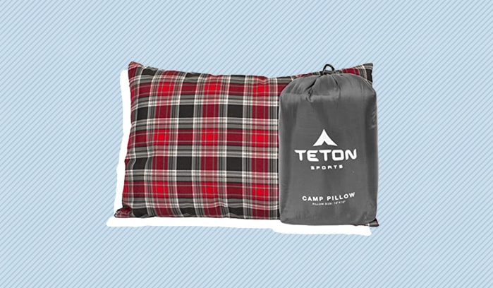 backpacking pillow teton