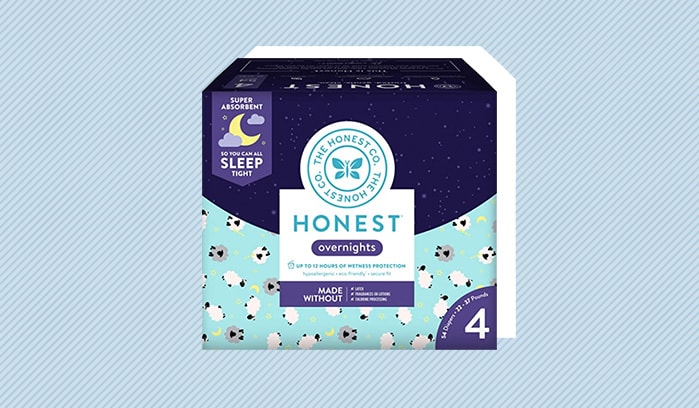 overnight diapers honest