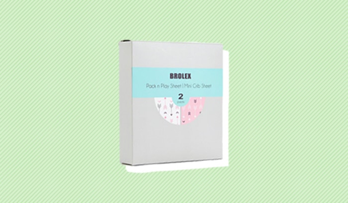 brolex 2 pack playard sheet set