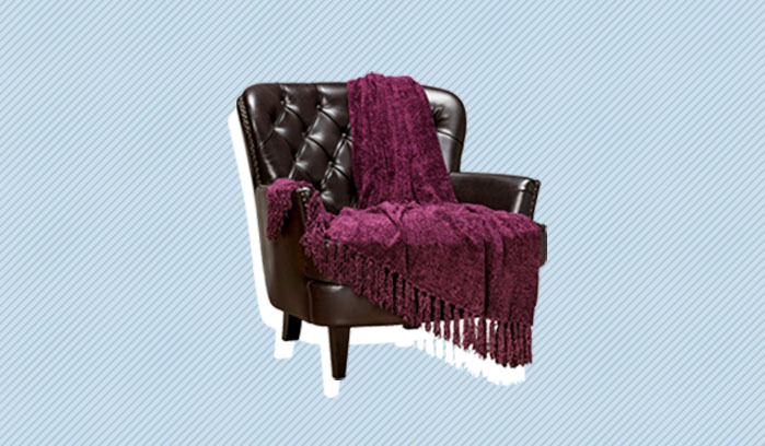 chanasya chenille throw blanket