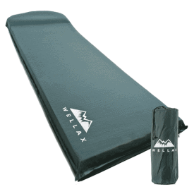 WELLAX Ultra Thick Self-Inflating Sleeping Pad