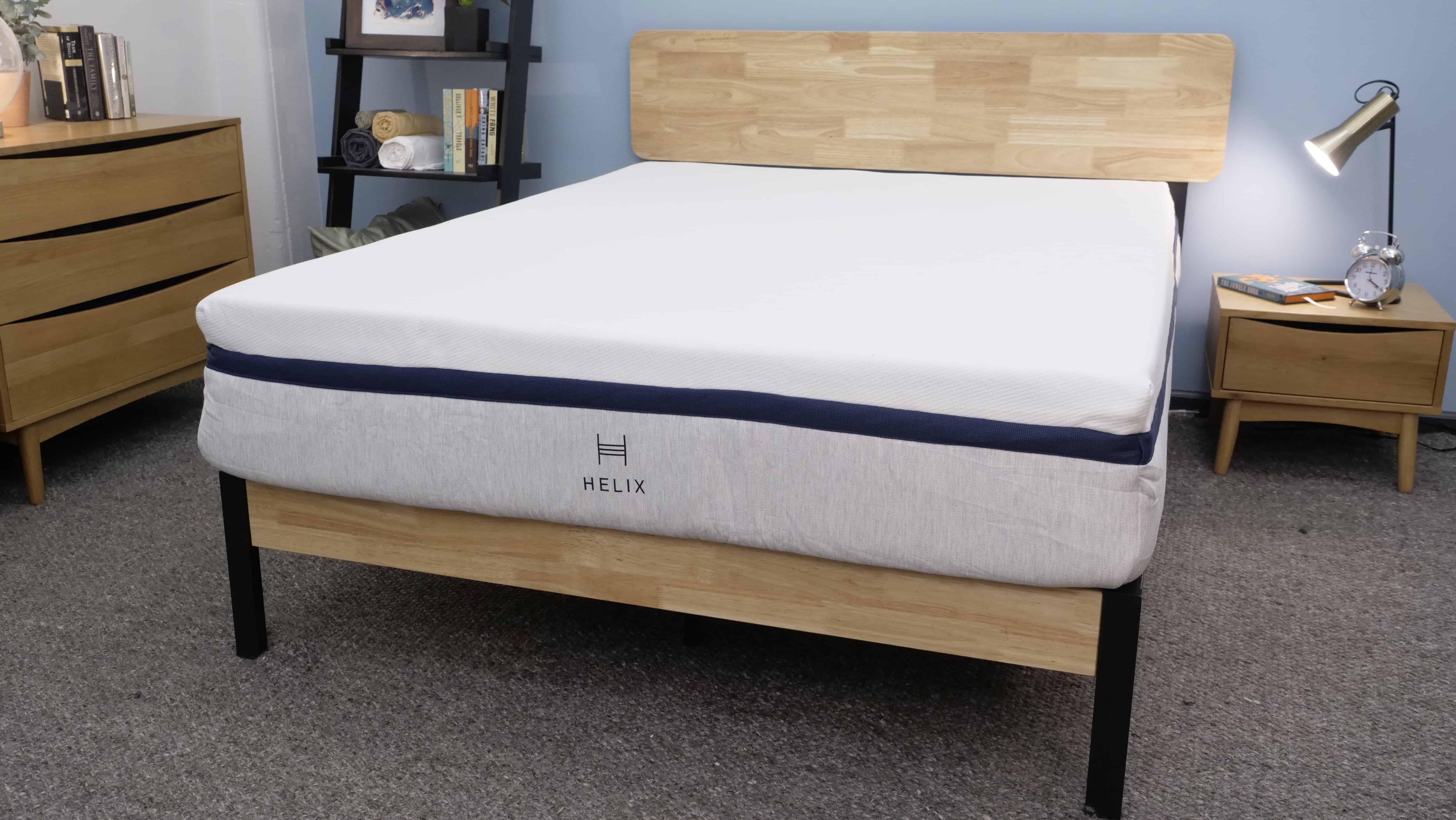 are helix mattresses in stores
