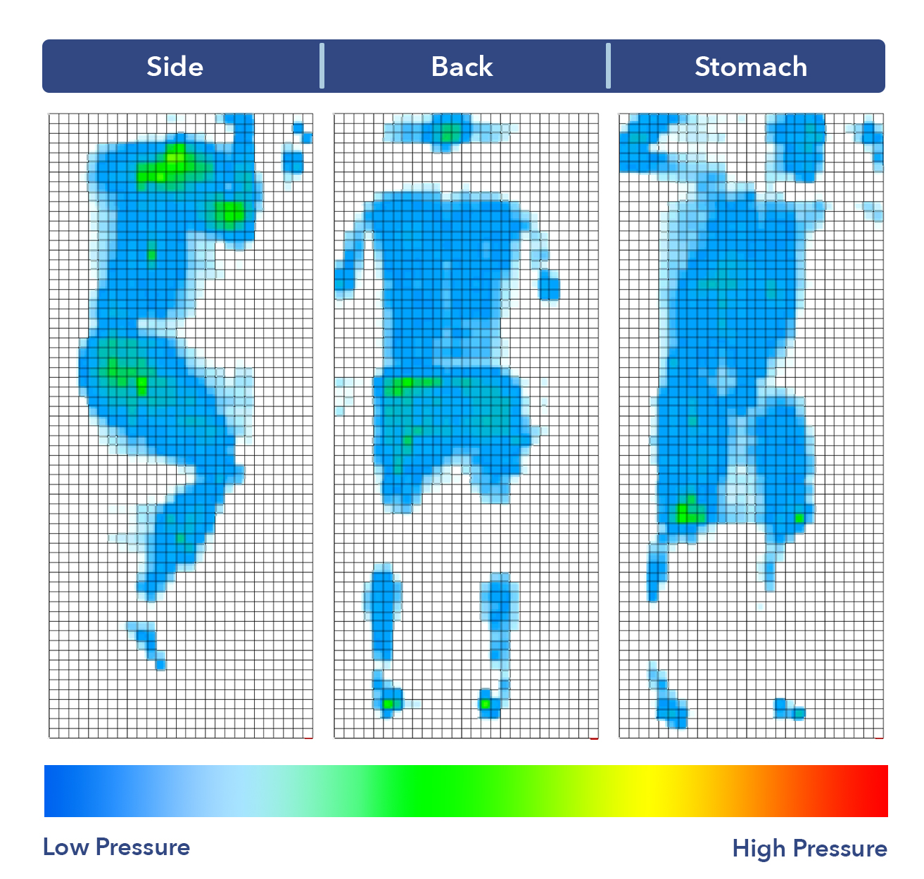 Real Bed Pressure Map