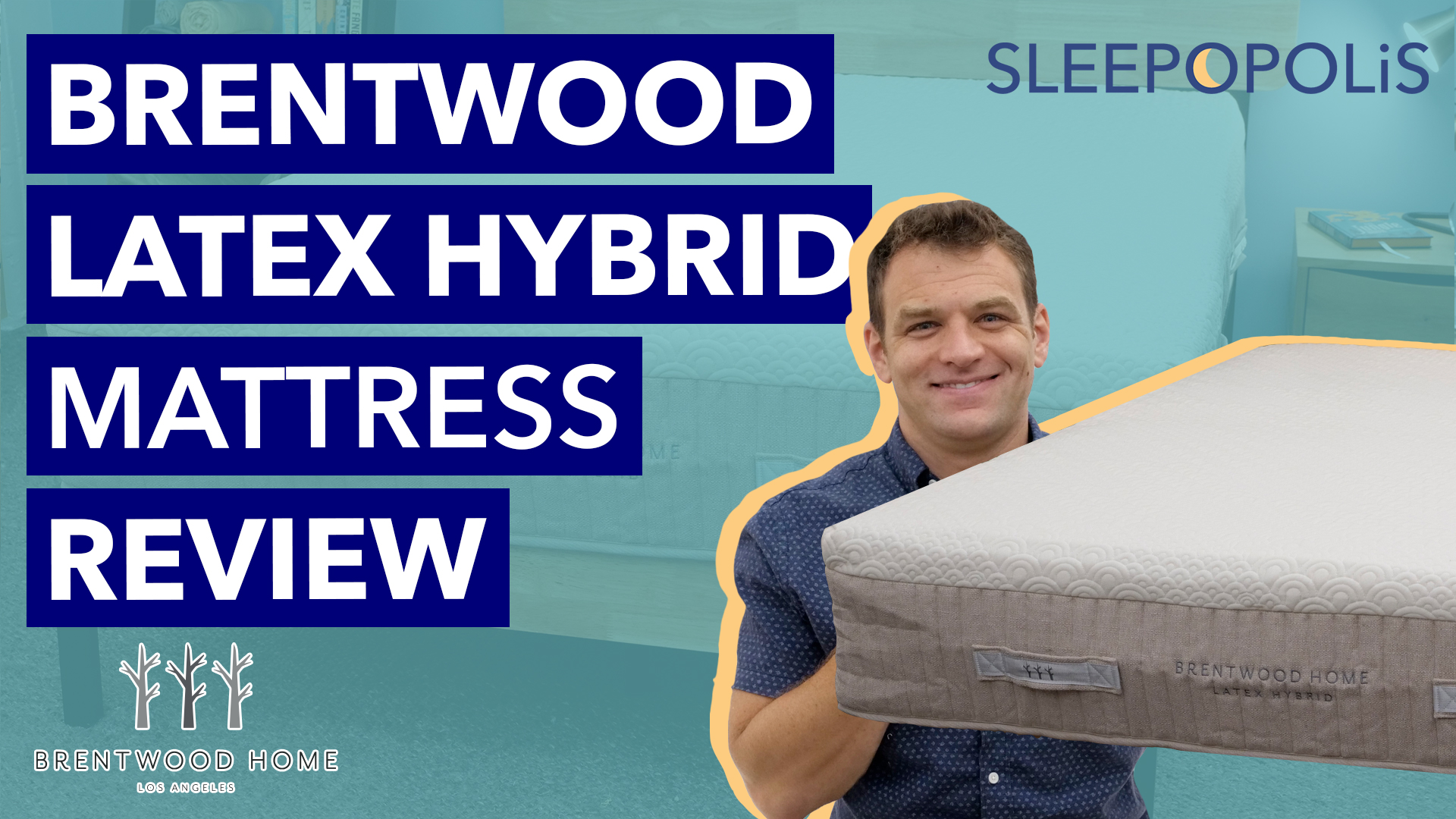 brentwood hybrid latex mattress review