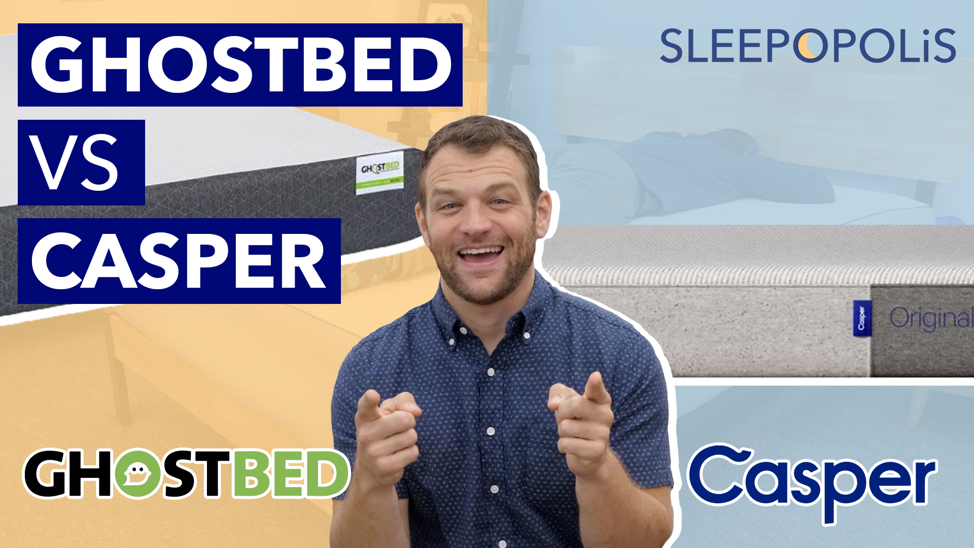 Come check out Sleepopolis's side-by-side Ghostbed vs Casper mattr...