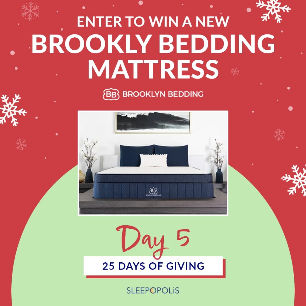 25 Days Of Giving 2021 – Brooklyn Bedding Mattress Giveaway! | Sleepopolis