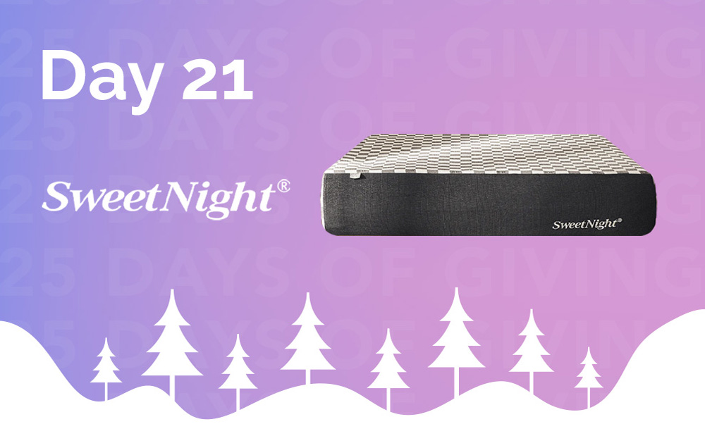 25 Days Of Giving 2024 – SweetNight Mattress Giveaway | Sleepopolis