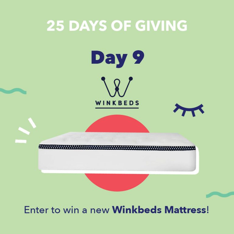 Winkbeds Day9 25DaysOfGiving