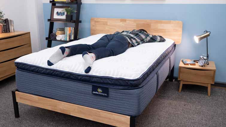Stomach sleeping on the Serta Perfect Sleeper