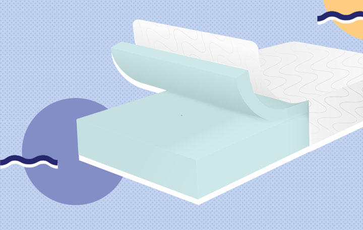 foam mattress graphic