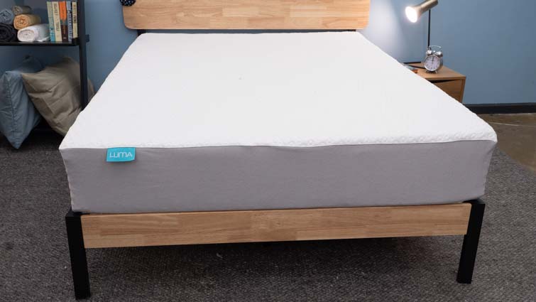 Luma mattress in Sleepopolis Studio