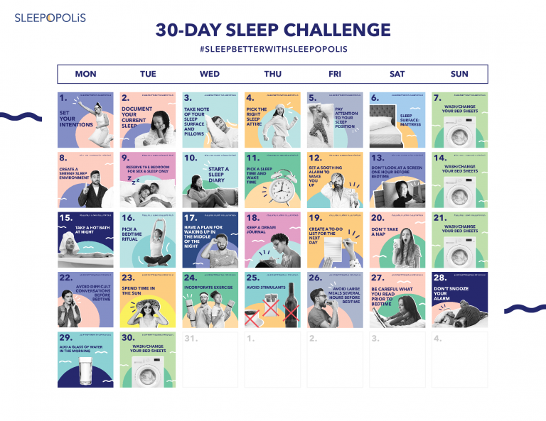 30 Day Sleep Hygiene Plan Sleepopolis