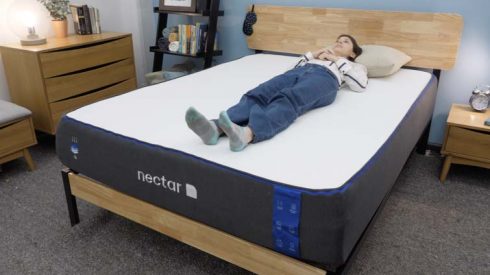 back pain nectar mattress review