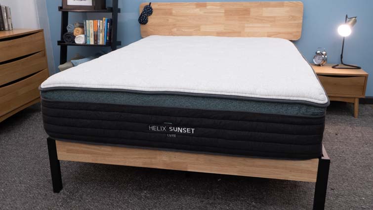 The Helix Sunset Luxe mattress