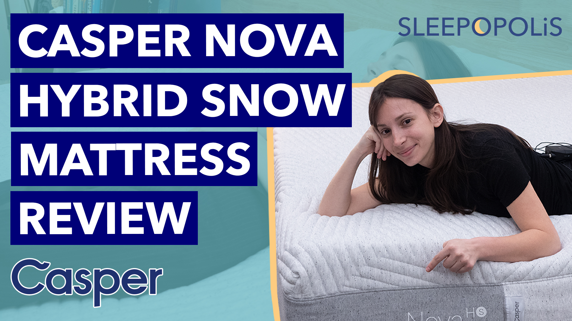 casper nova hybrid snow mattress