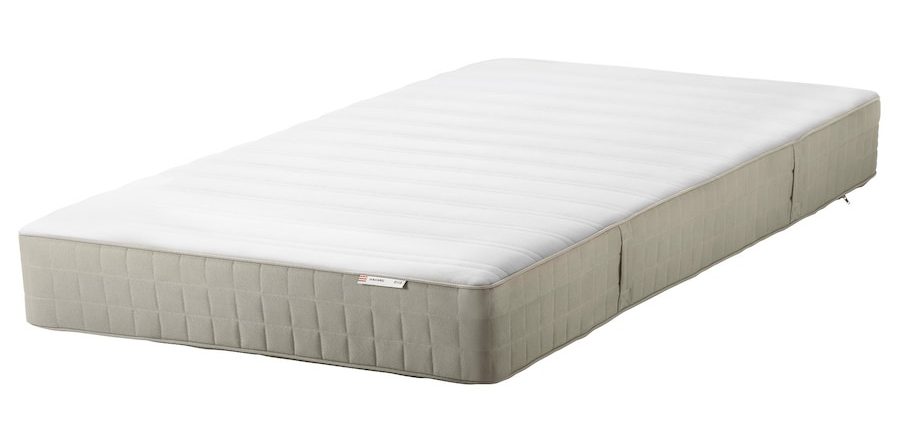 hasvåg spring mattress medium firm beige review