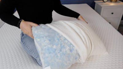 puffy pillow removeable cvoer
