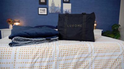 Luxome removable best sale cover weighted blanket