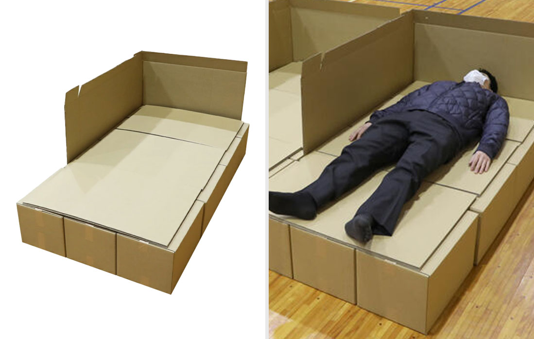 airweave bed cardboard