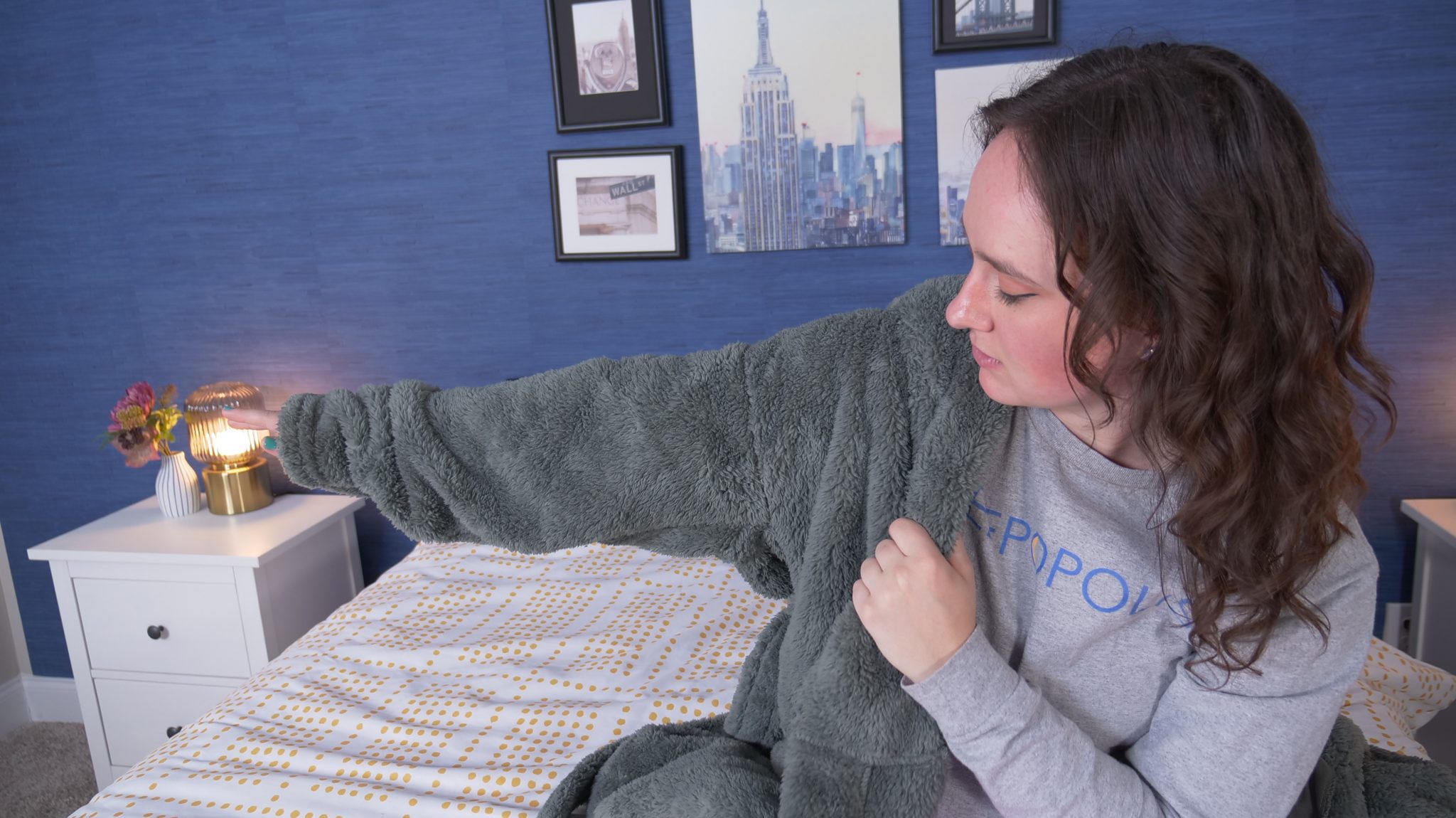 Gravity Fleece Weighted Robe Review | Sleepopolis